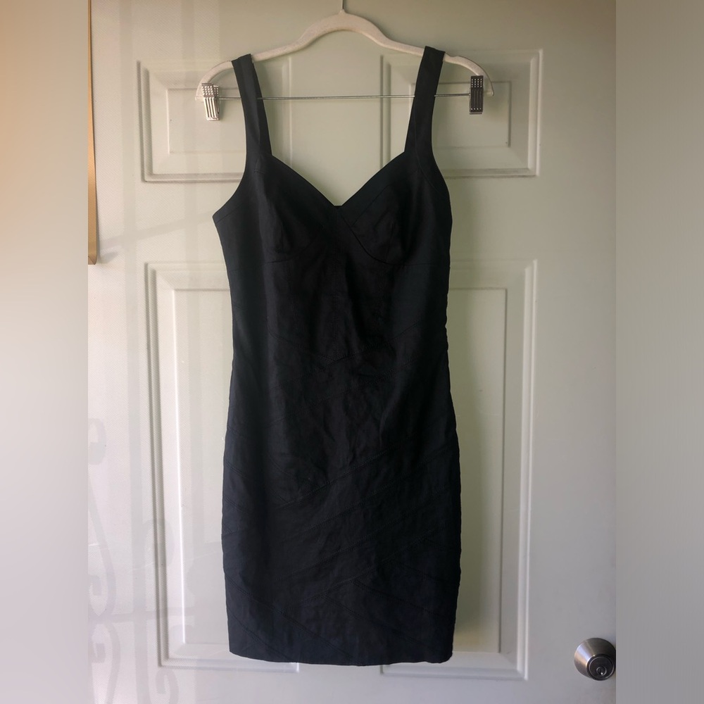 bebe Black Sleeveless Dress